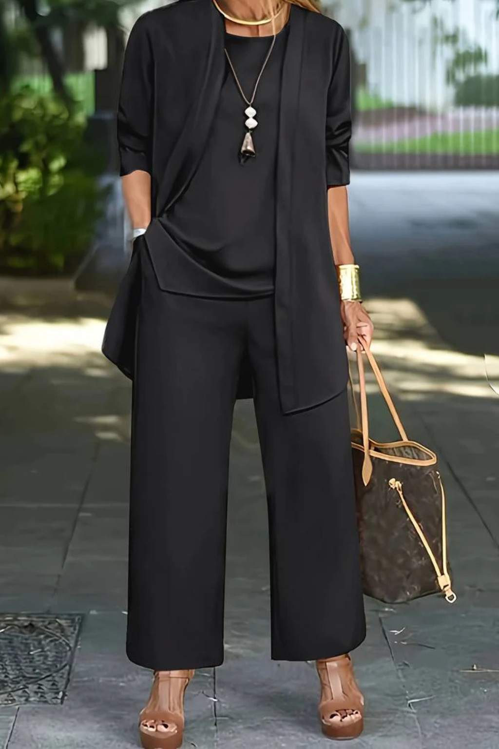 Women's Three-Piece Co-Ord Set – Everyday Elegance