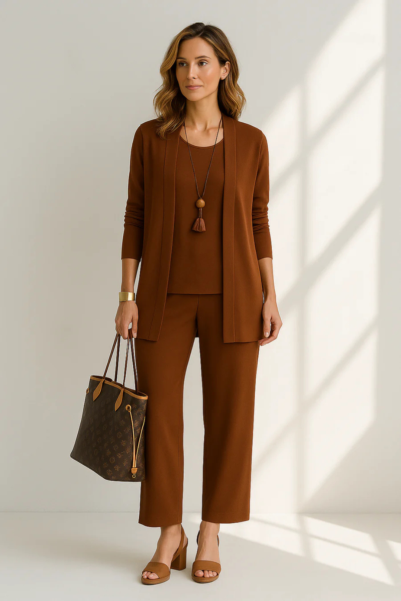 Women's Three-Piece Co-Ord Set – Everyday Elegance