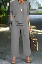 Women's Three-Piece Co-Ord Set – Everyday Elegance