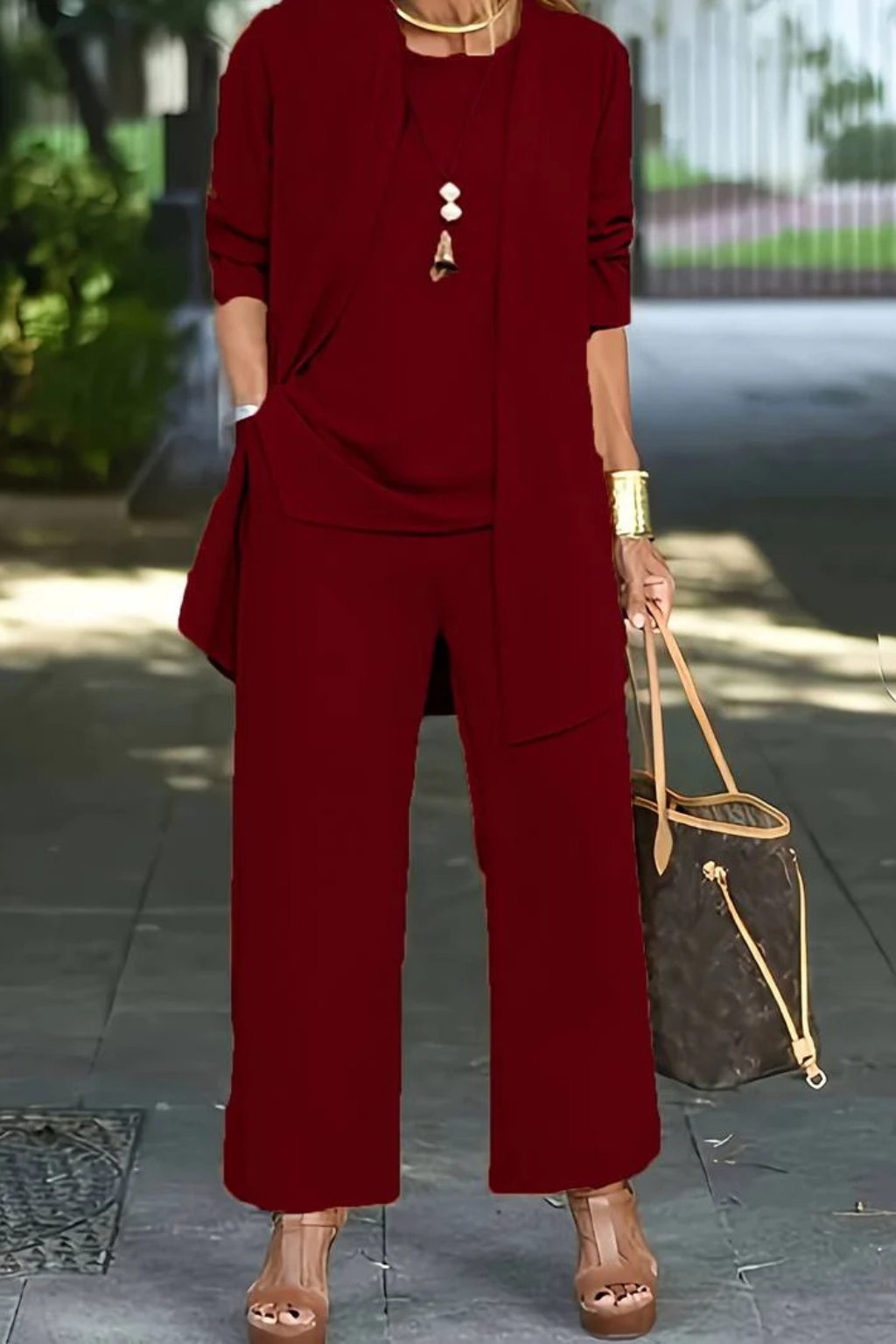 Montleigh | Women's Three-Piece Co-Ord Set – Everyday Elegance