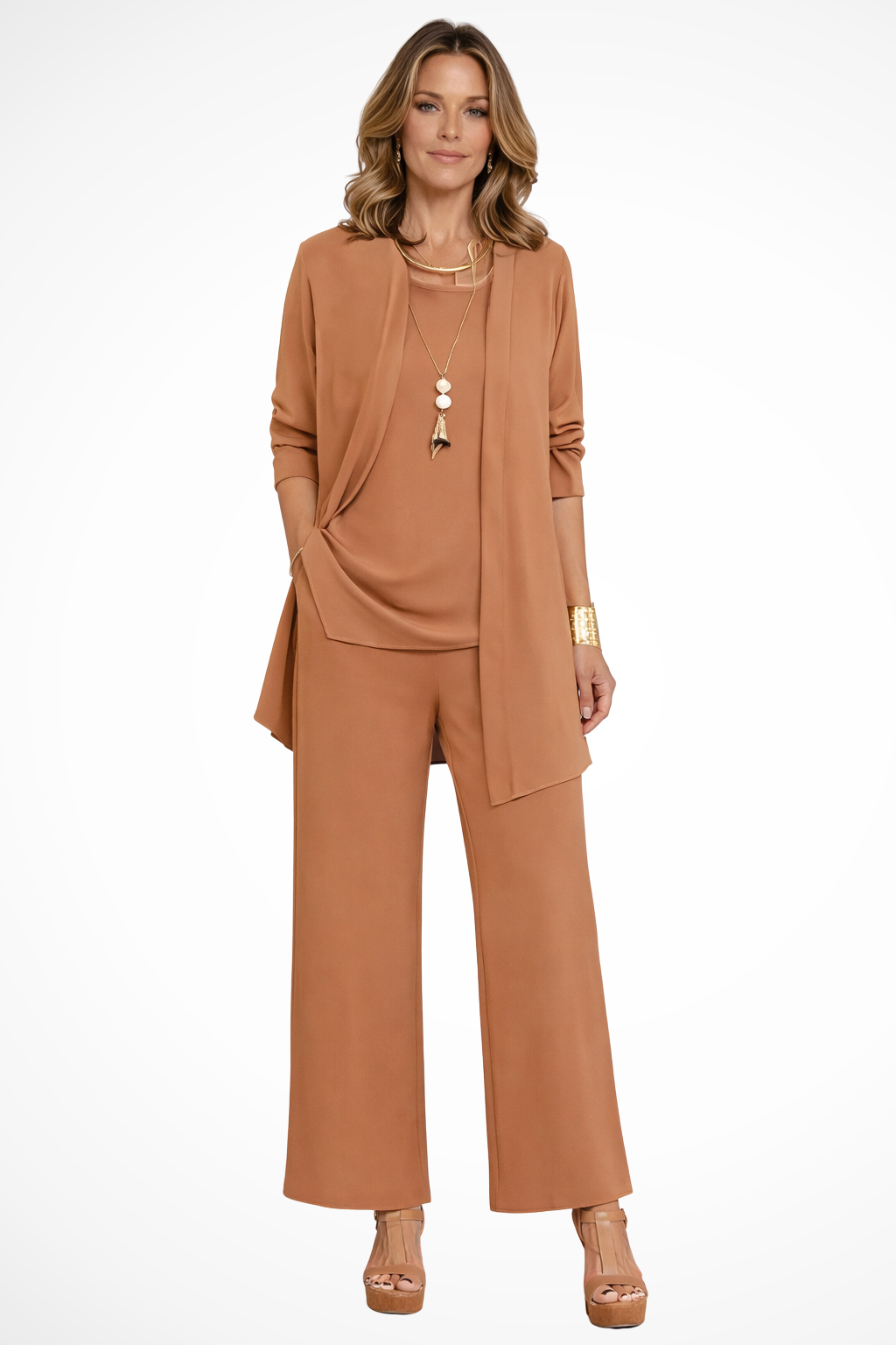 Women's Three-Piece Co-Ord Set – Everyday Elegance