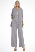 Women's Three-Piece Co-Ord Set – Everyday Elegance