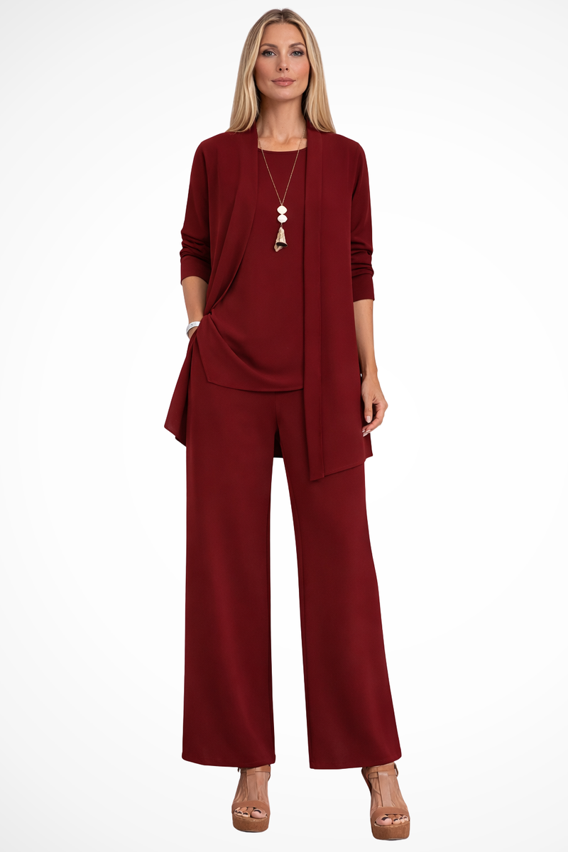 Women's Three-Piece Co-Ord Set – Everyday Elegance