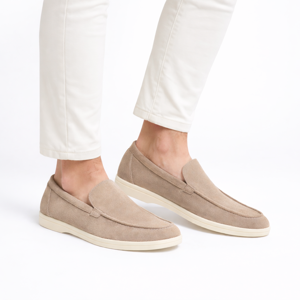 Montleigh | Men's Slip-On Loafers – Suede Look Style