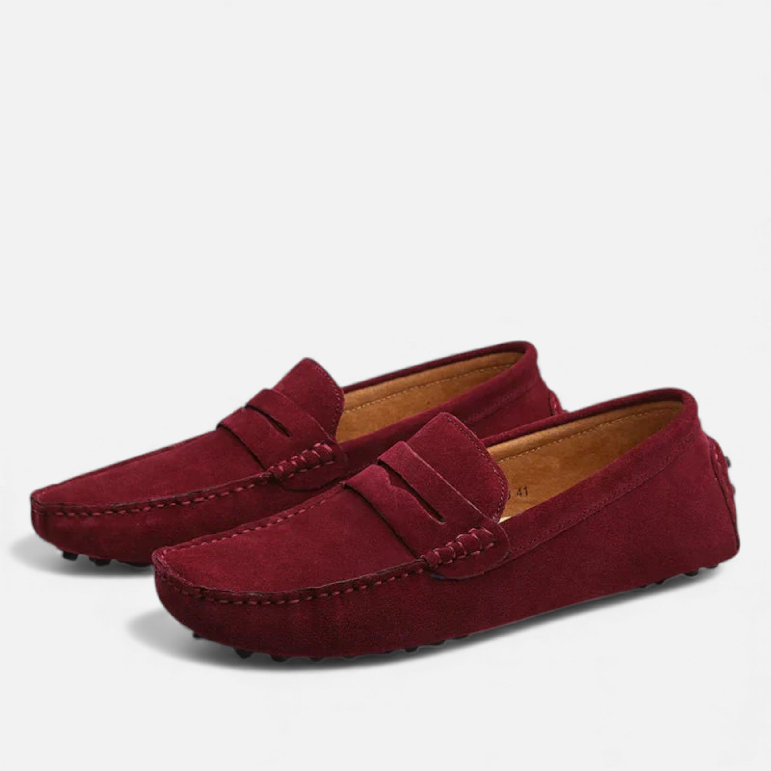 Montleigh | Men’s Slip-On Loafers – Suede Look Casual Elegance