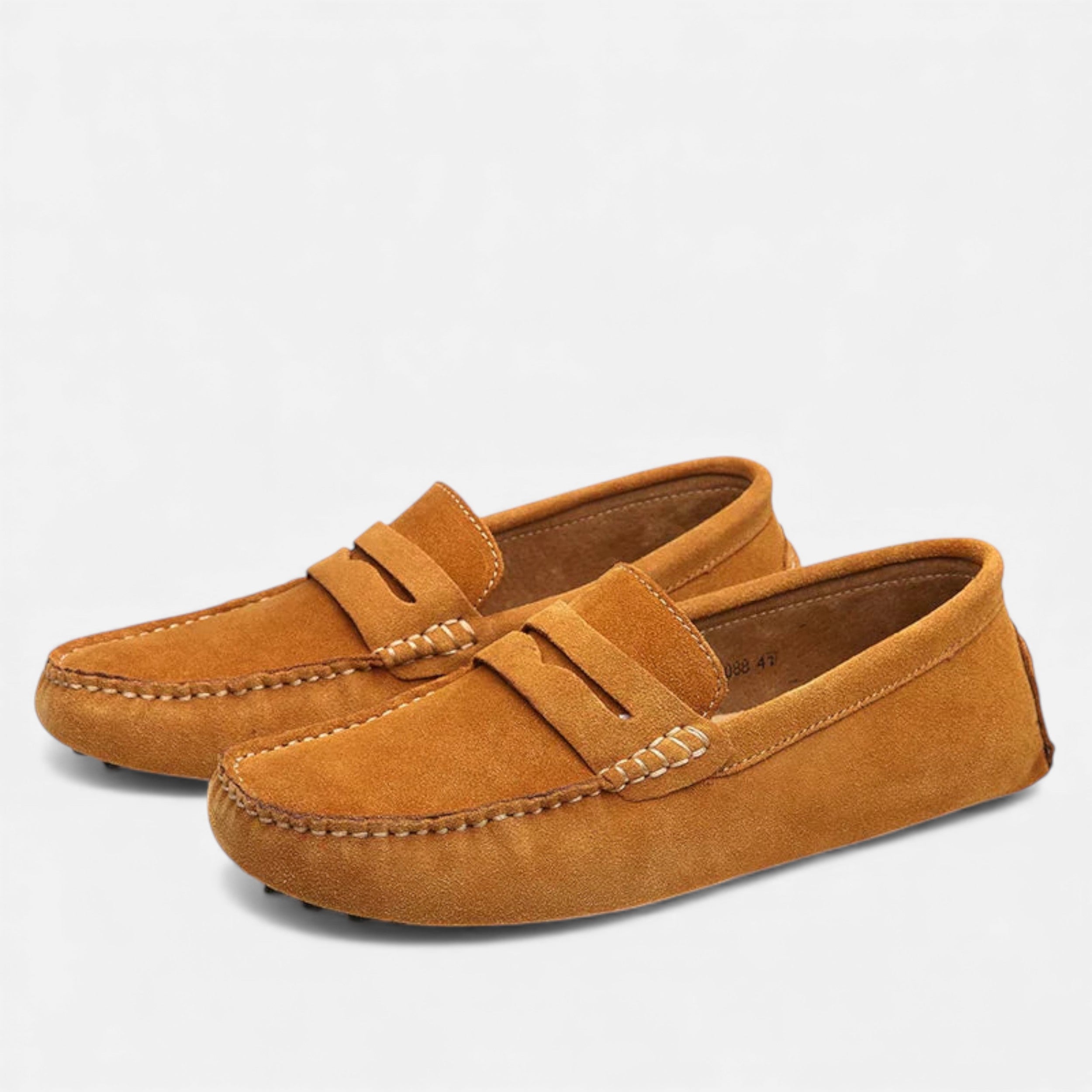 Montleigh | Men’s Slip-On Loafers – Suede Look Casual Elegance