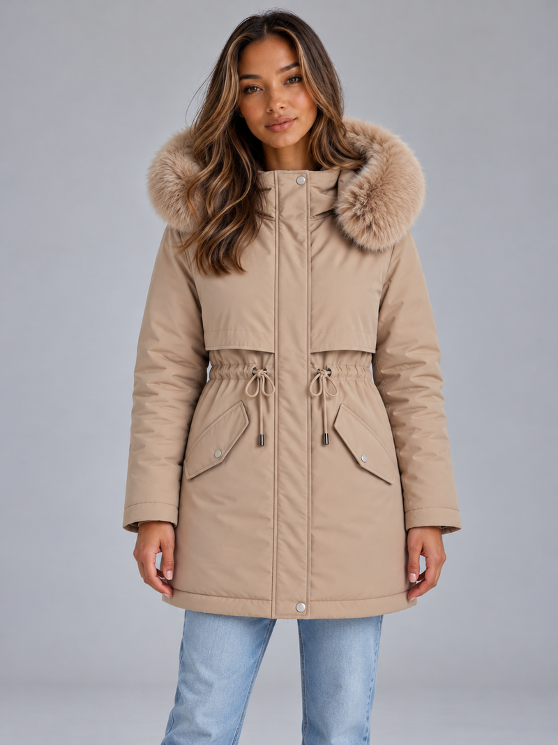 Women’s Faux Fur Hooded Padded Coat