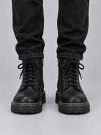 Men’s Chunky Lace Up Ankle Boots