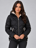 Women’s Quilted Hooded Puffer Jacket