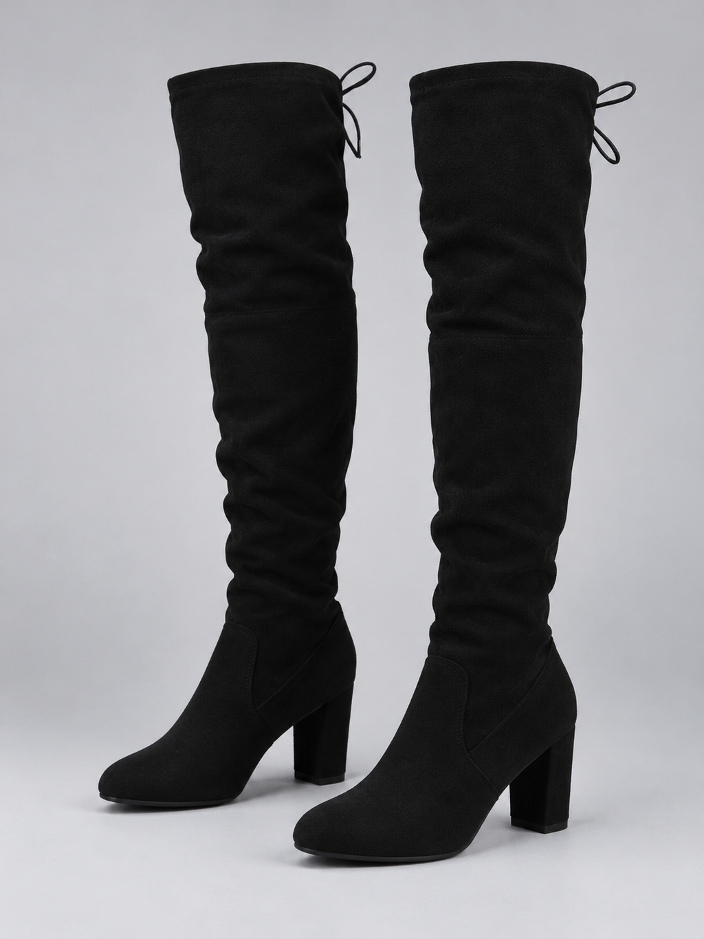 Women’s Over-The-Knee Suede Look Boots