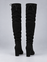 Women’s Over-The-Knee Suede Look Boots