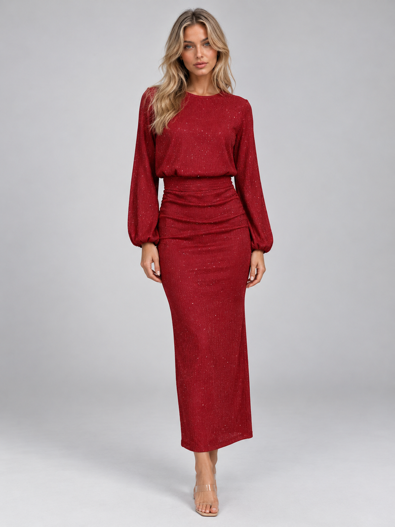 Women’s Glitter Maxi Dress