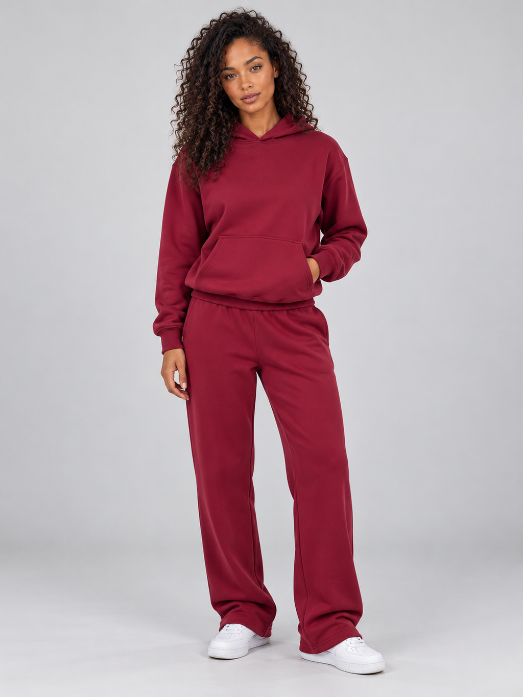 Women’s Oversized Hooded Tracksuit Set