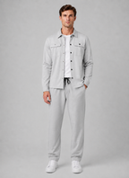 Men’s Two-Piece Overshirt & Trousers Set – Relaxed Smart Casual Co-Ord