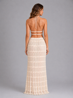 Women's Ruffle Textured Two-Piece Set – Summer Holiday Style