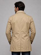 Men’s Tailored Classic Coat – Structured Smart-Casual Jacket