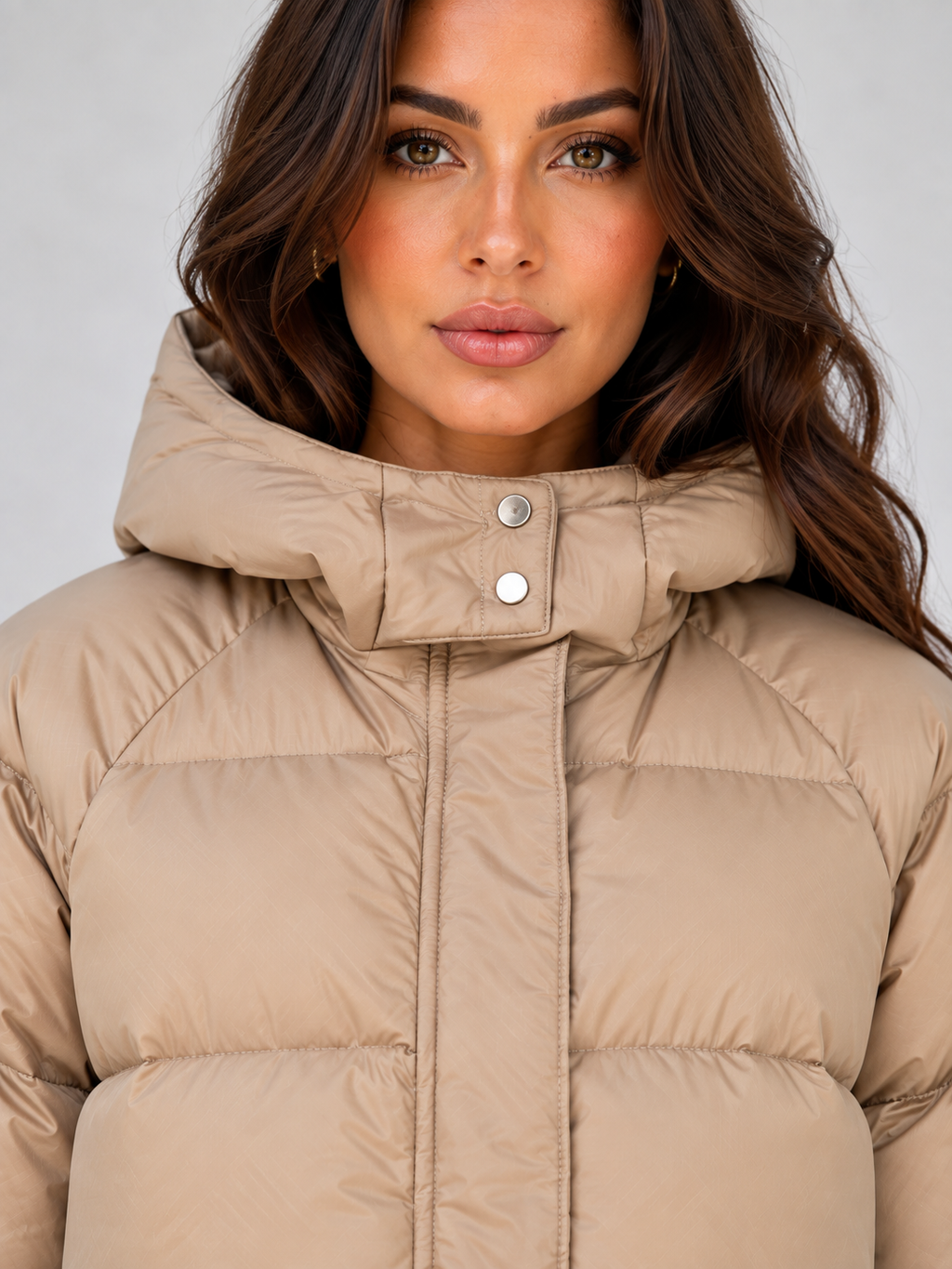 Women’s Hooded Long Puffer Coat