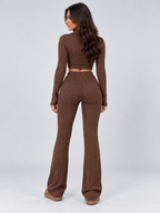 Women’s Ribbed Knitted Co-ord Set