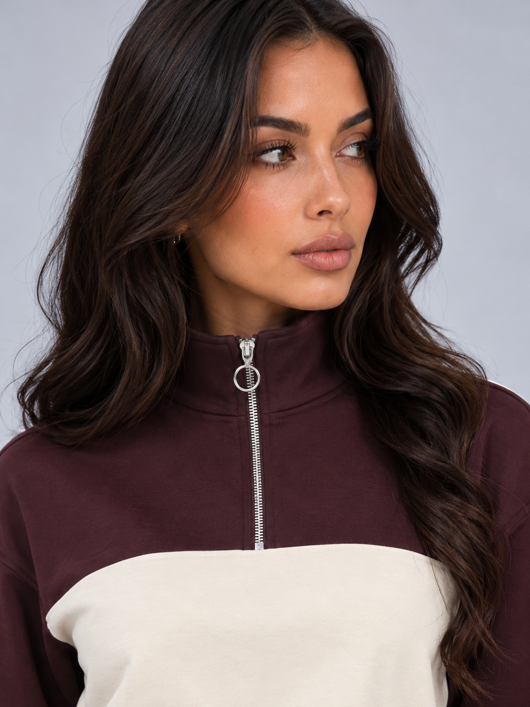 Women’s Half Zip Tracksuit Set