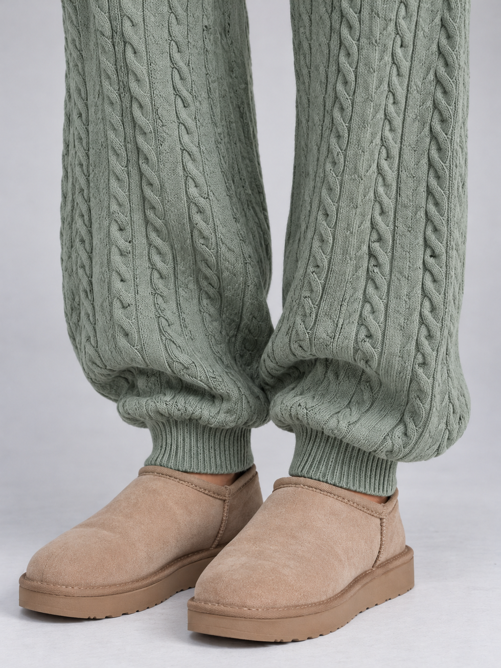 Women’s Cable Knit Two-Piece Co-Ord Set