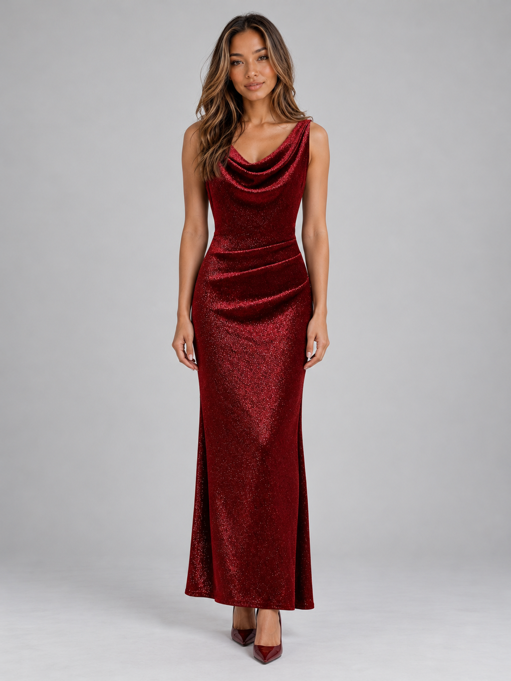 Women’s Glitter Maxi Dress