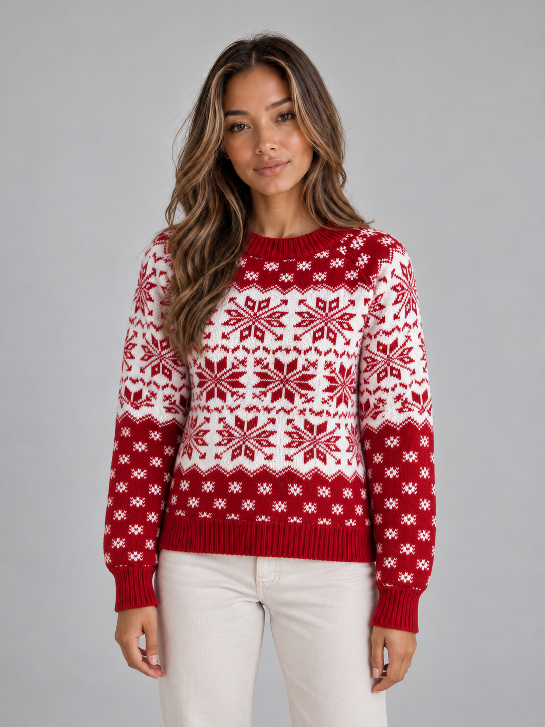 Women’s Knitted Christmas Jumper