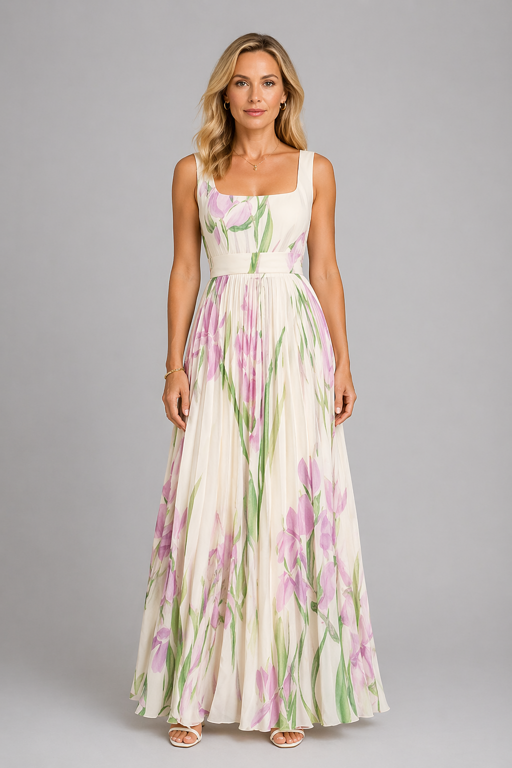 Montleigh | Women's Floral Maxi Dress – Flattering A-Line Fit