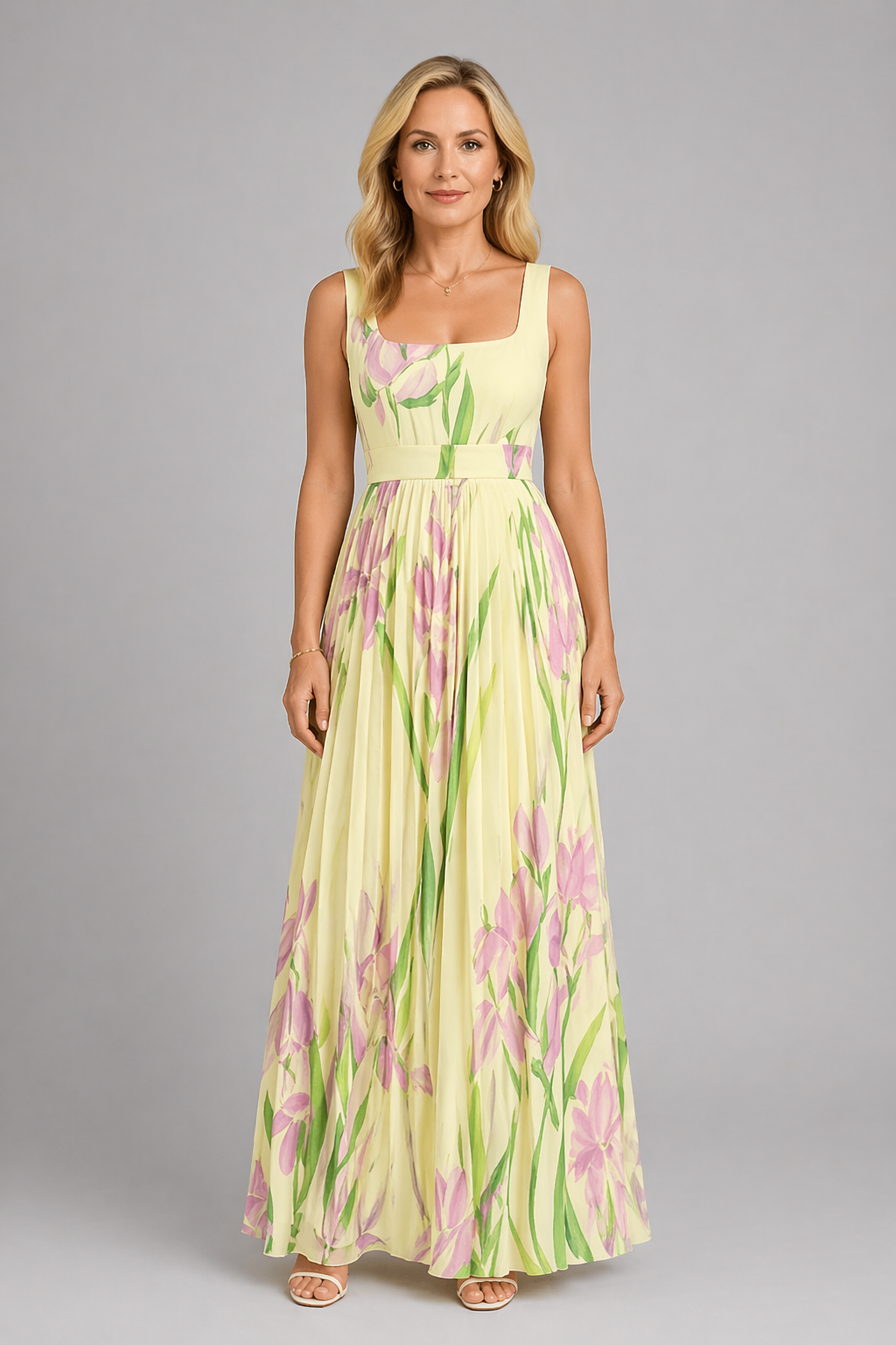 Montleigh | Women's Floral Maxi Dress – Flattering A-Line Fit