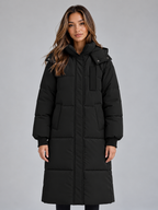 Women’s Long Hooded Puffer Coat