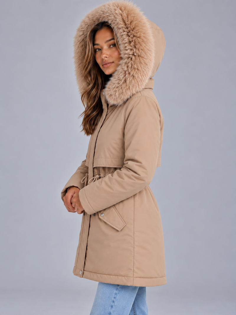 Women’s Faux Fur Hooded Padded Coat