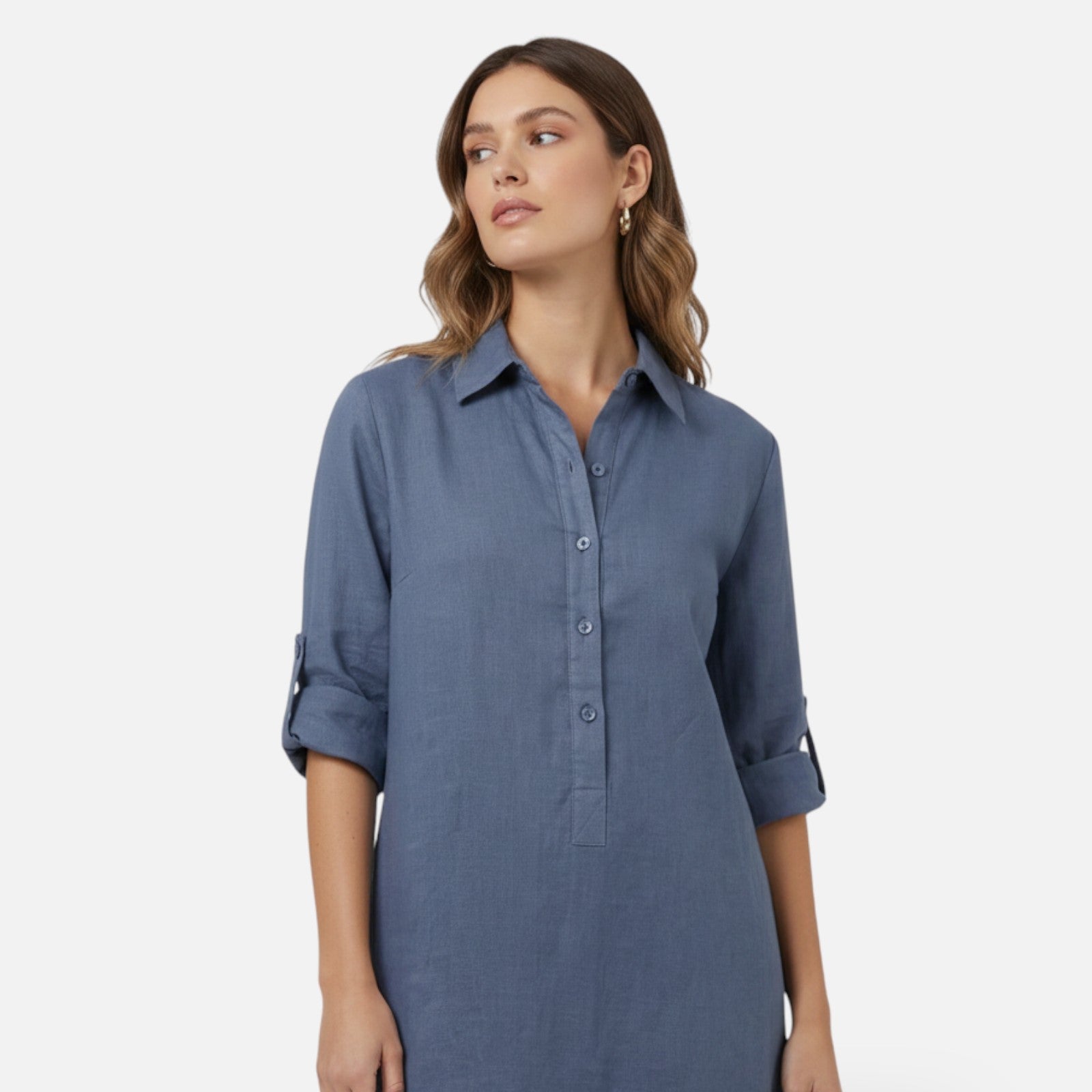 Montleigh | Women's Cotton Blend Maxi Dress – Summer Elegance