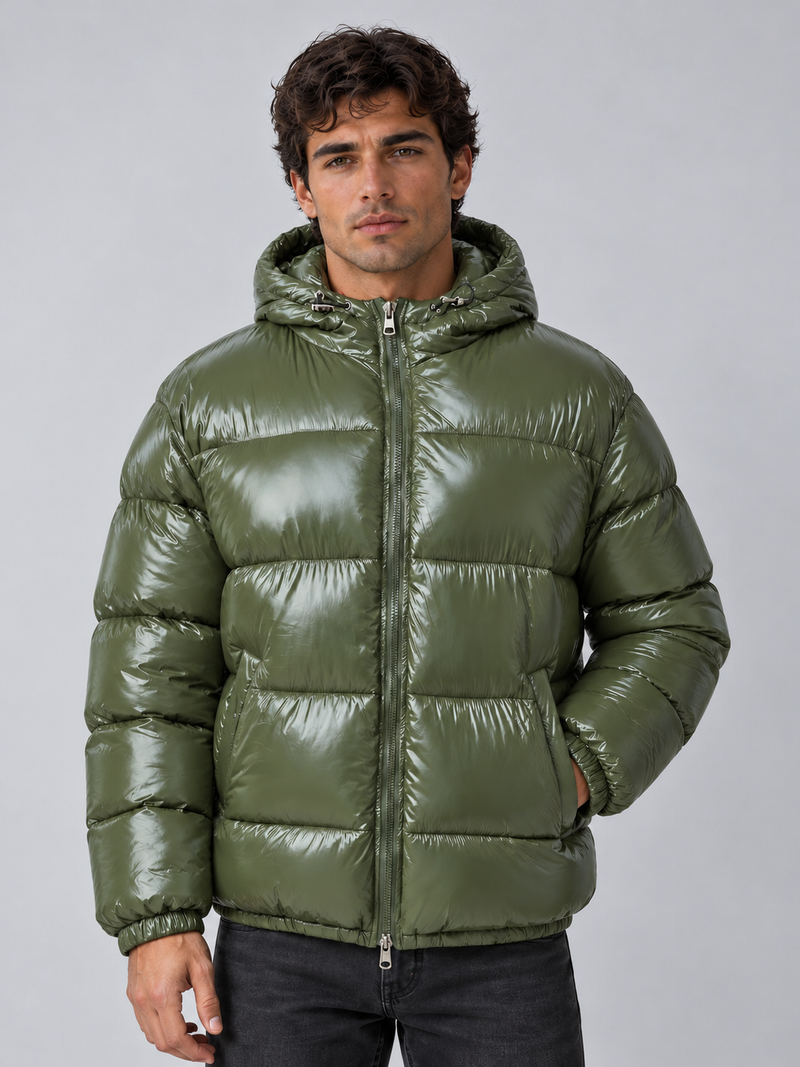 Men's Hooded Puffer Jacket