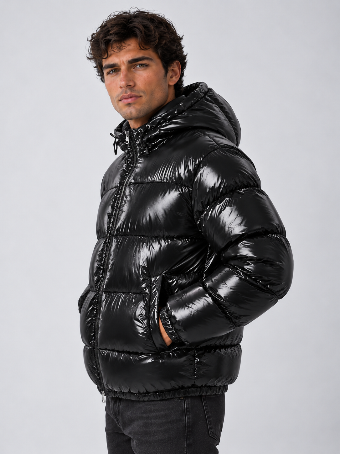 Men's Hooded Puffer Jacket