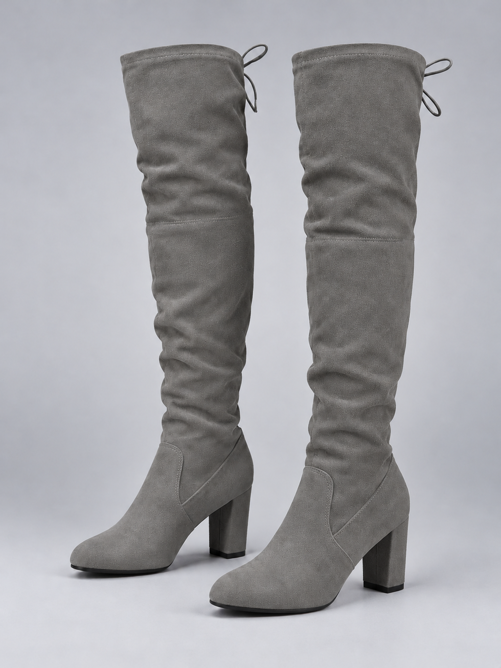 Women’s Over-The-Knee Suede Look Boots