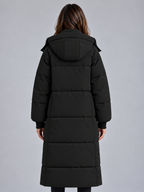 Women’s Long Hooded Puffer Coat
