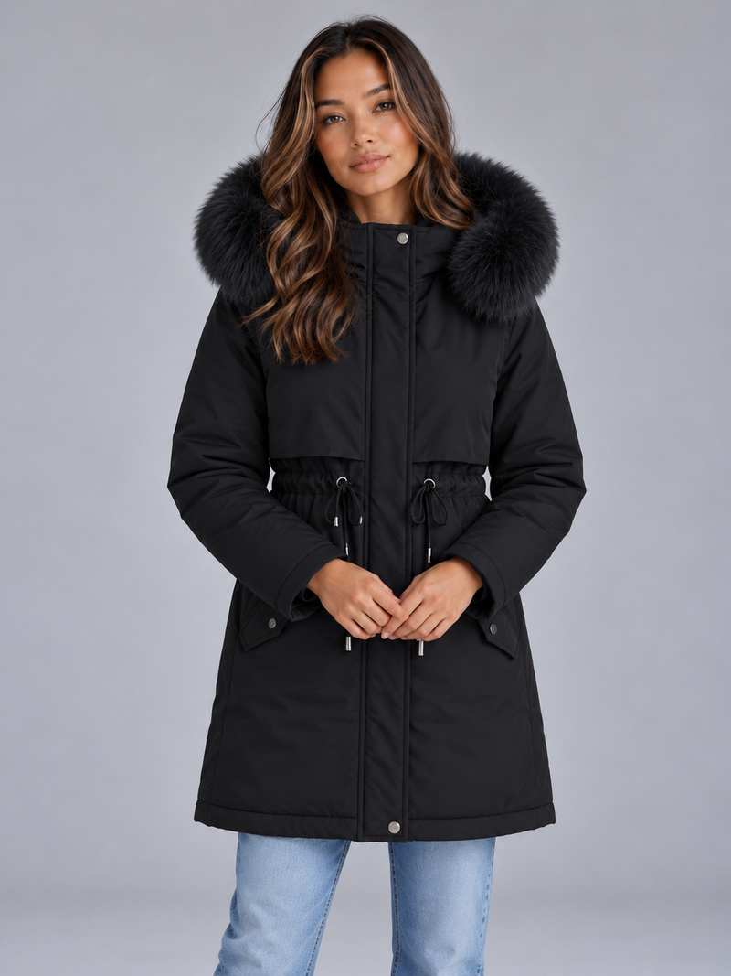 Women’s Faux Fur Hooded Padded Coat