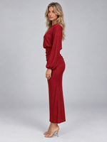 Women’s Glitter Maxi Dress