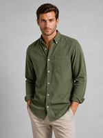 Men’s Casual Button-Down Shirt – Relaxed Everyday Fit
