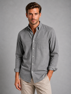 Men’s Casual Button-Down Shirt – Relaxed Everyday Fit