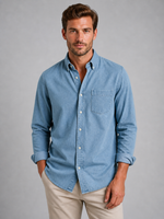 Men’s Casual Button-Down Shirt – Relaxed Everyday Fit