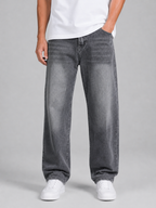 Men’s Casual Straight Leg Jeans – Relaxed Fit Everyday Denim