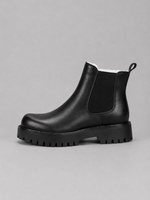 Men’s Chunky Chelsea Boots – Slip-On Thick Sole Smart Casual Shoes