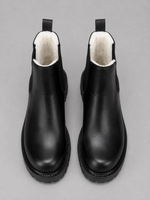 Men’s Chunky Chelsea Boots – Slip-On Thick Sole Smart Casual Shoes