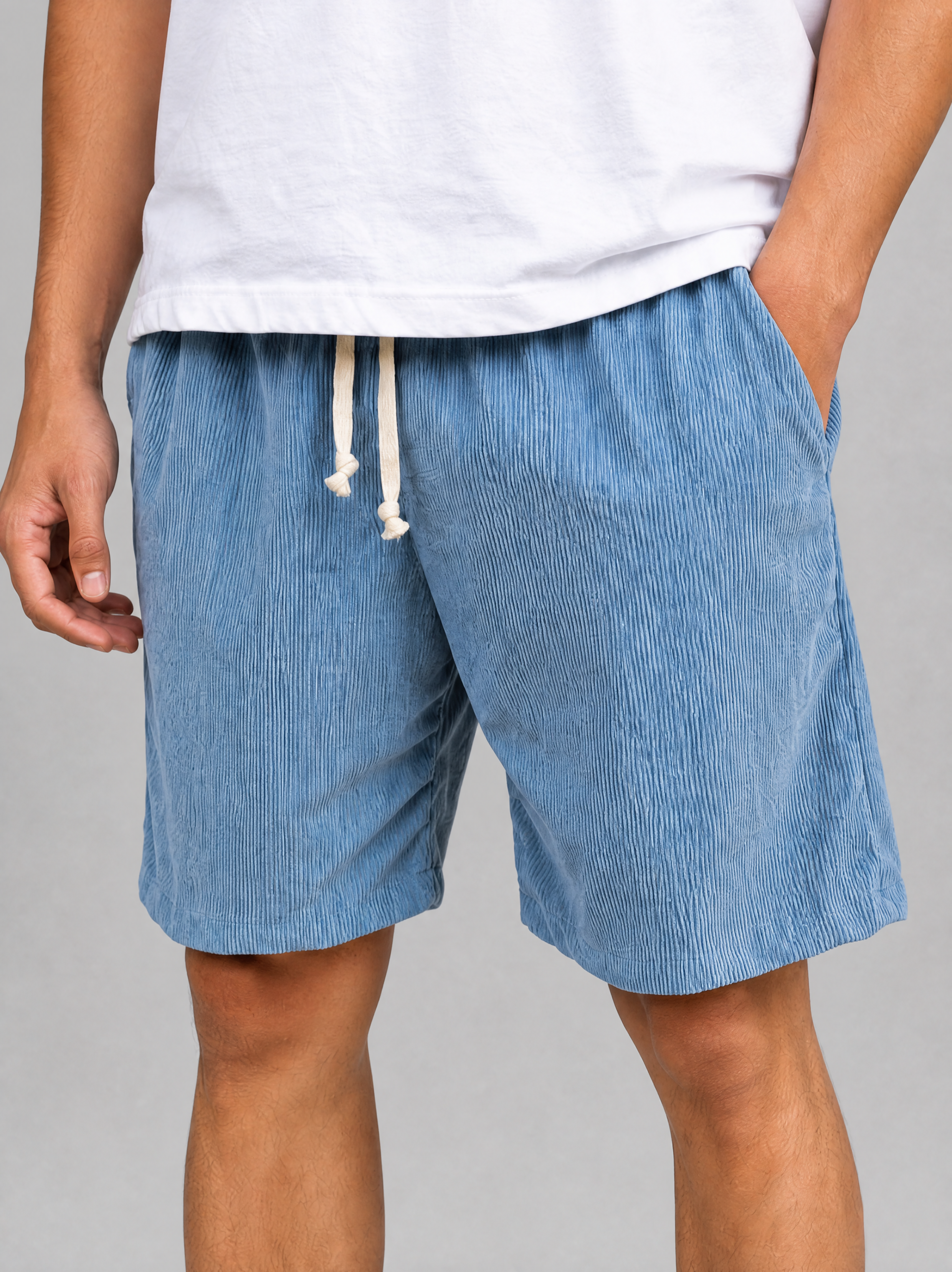 Men’s Corduroy Shorts – Relaxed Fit Summer Style