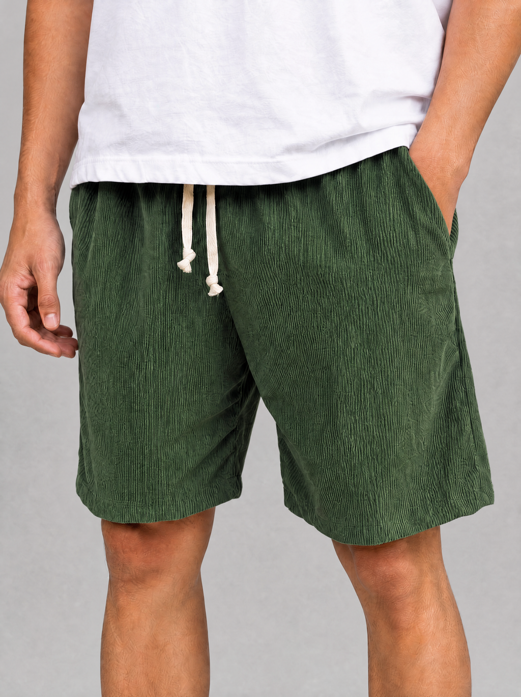 Men’s Corduroy Shorts – Relaxed Fit Summer Style