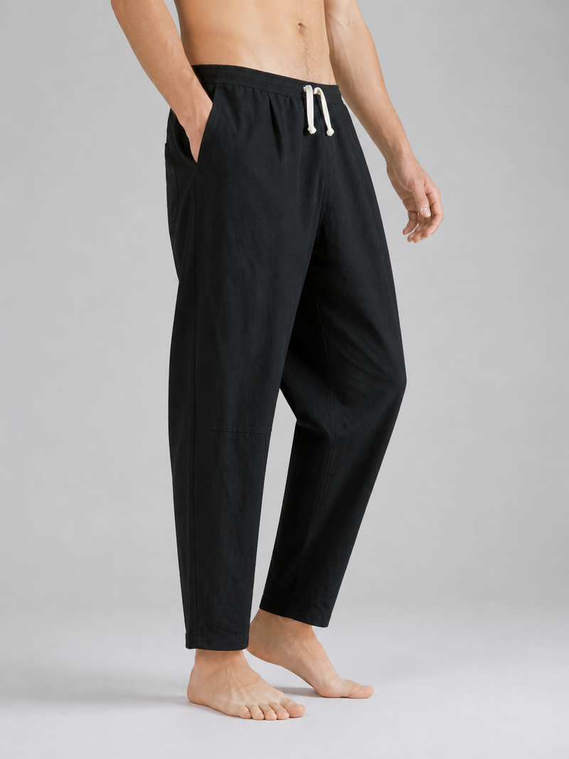 Men’s Cotton Comfortable Trousers – Casual Fit