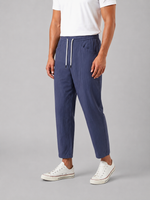 Men’s Drawstring Cropped Trousers – Relaxed Fit Summer Style