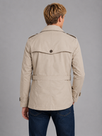 Men's Double Breasted Trench Coat – Classic Belted Overcoat