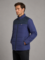 Men’s Fleece Lined Padded Jacket – Warm High Collar Winter Coat