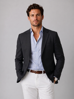 Men’s Knit Blazer – Tailored Smart Casual Elegance